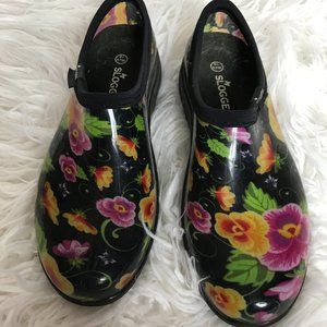 Floral Rain Slip On's